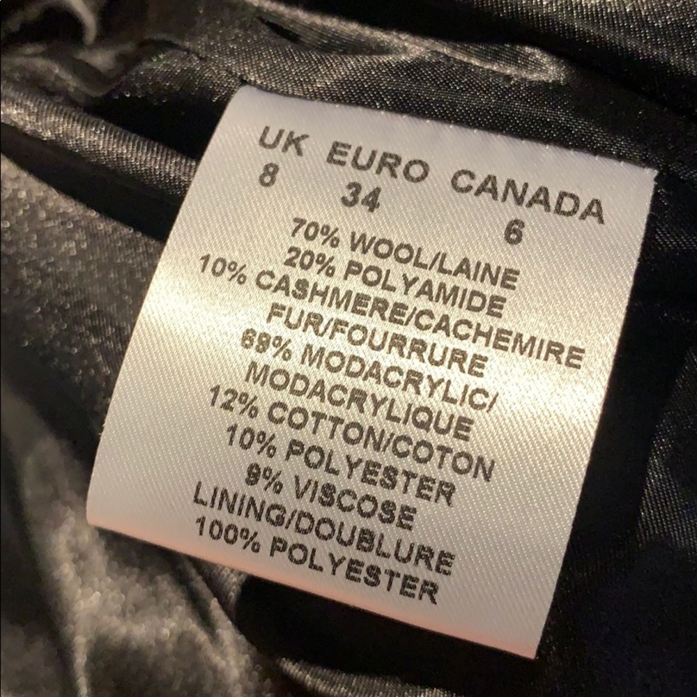 Précis Petite Black Coat - Picture 14 of 16